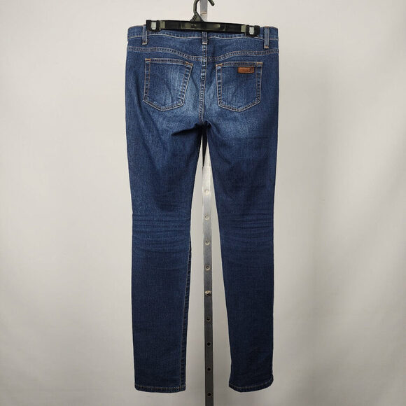 Joe's Dark Denim Straight Leg Jeans Size 29 - Picture 5 of 9